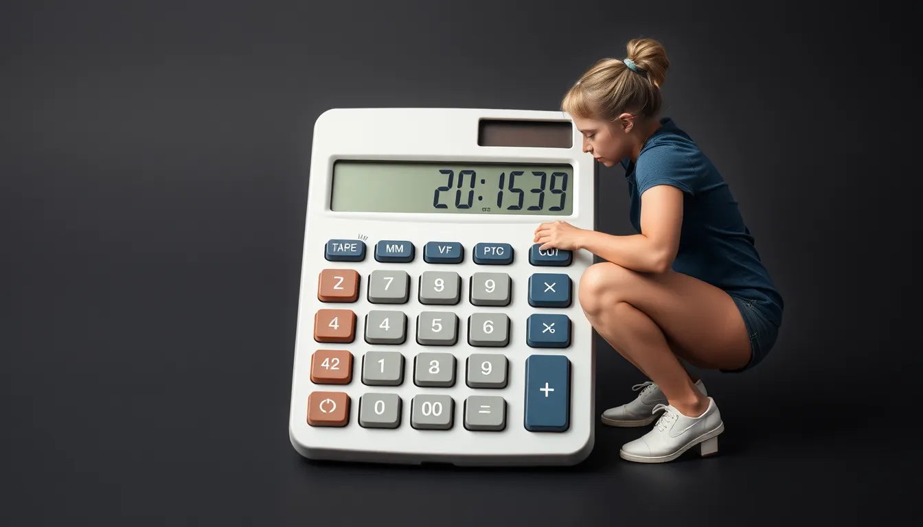 Illustration of squat calculator